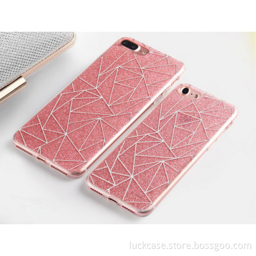 Factory printing custom designed logo cheap soft TPU cell phone case for iphone 7/7plus